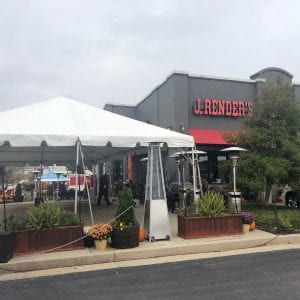 J. Render's Southern Table & Bar covered patio